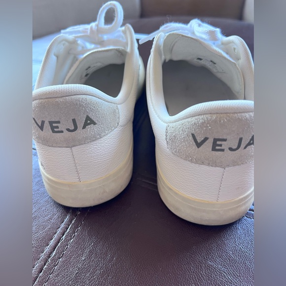 Veja White and Gray Casual Sneakers - Picture 2 of 12